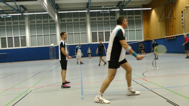 Badminton Action 1 Klein